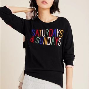 Anthropologie Sundry Saturdays and Sundays Sweater
